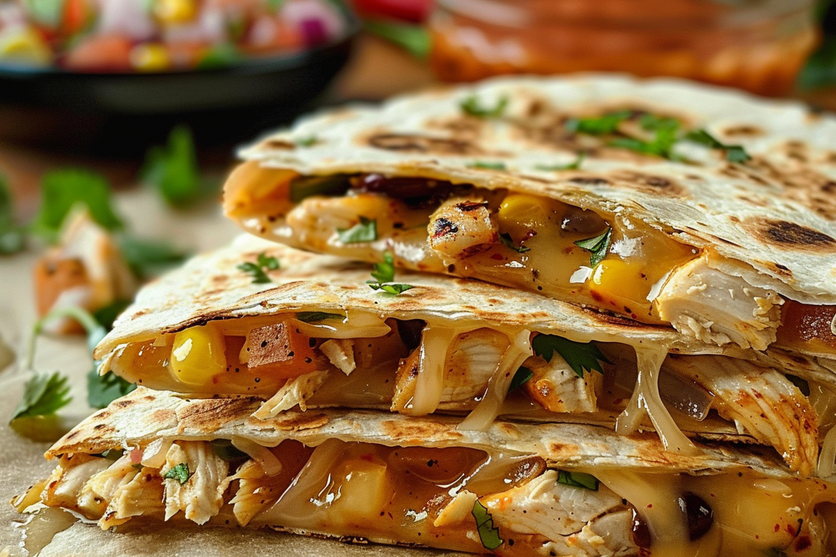 Taco Bell Chicken Quesadilla Copycat