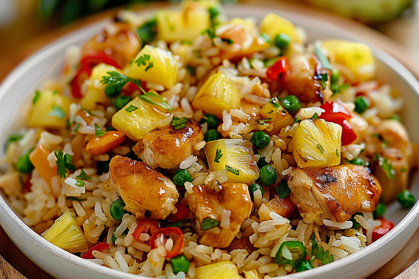 Pineapple Chicken and Rice