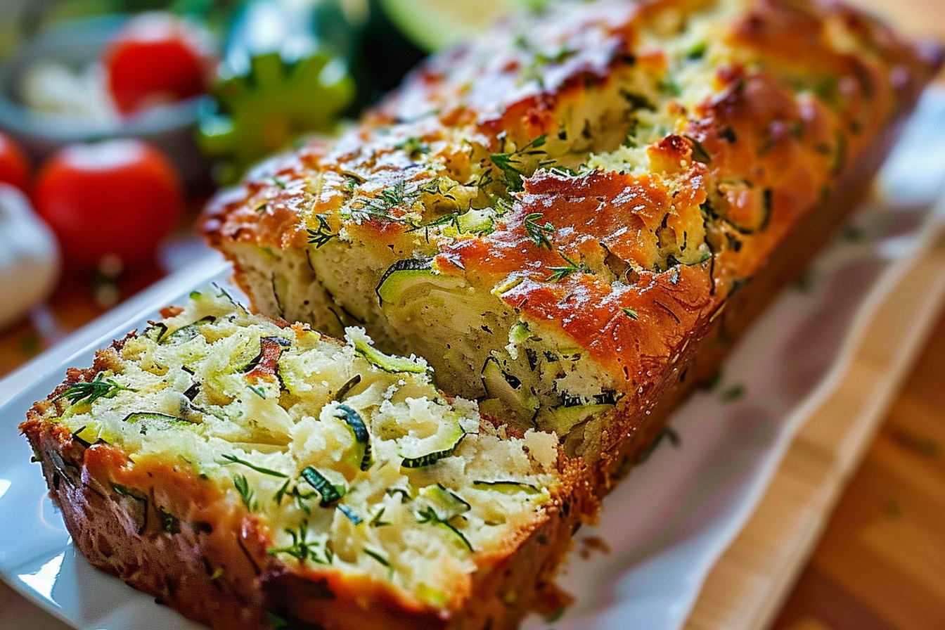 Greek Yogurt Zucchini Bread