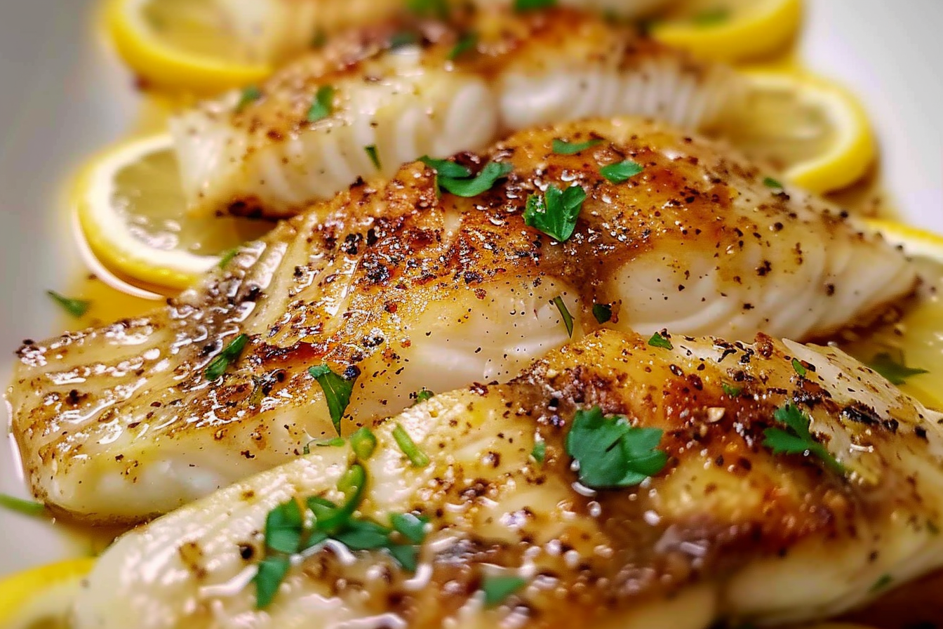Zesty Lemon Butter Fish Fillet