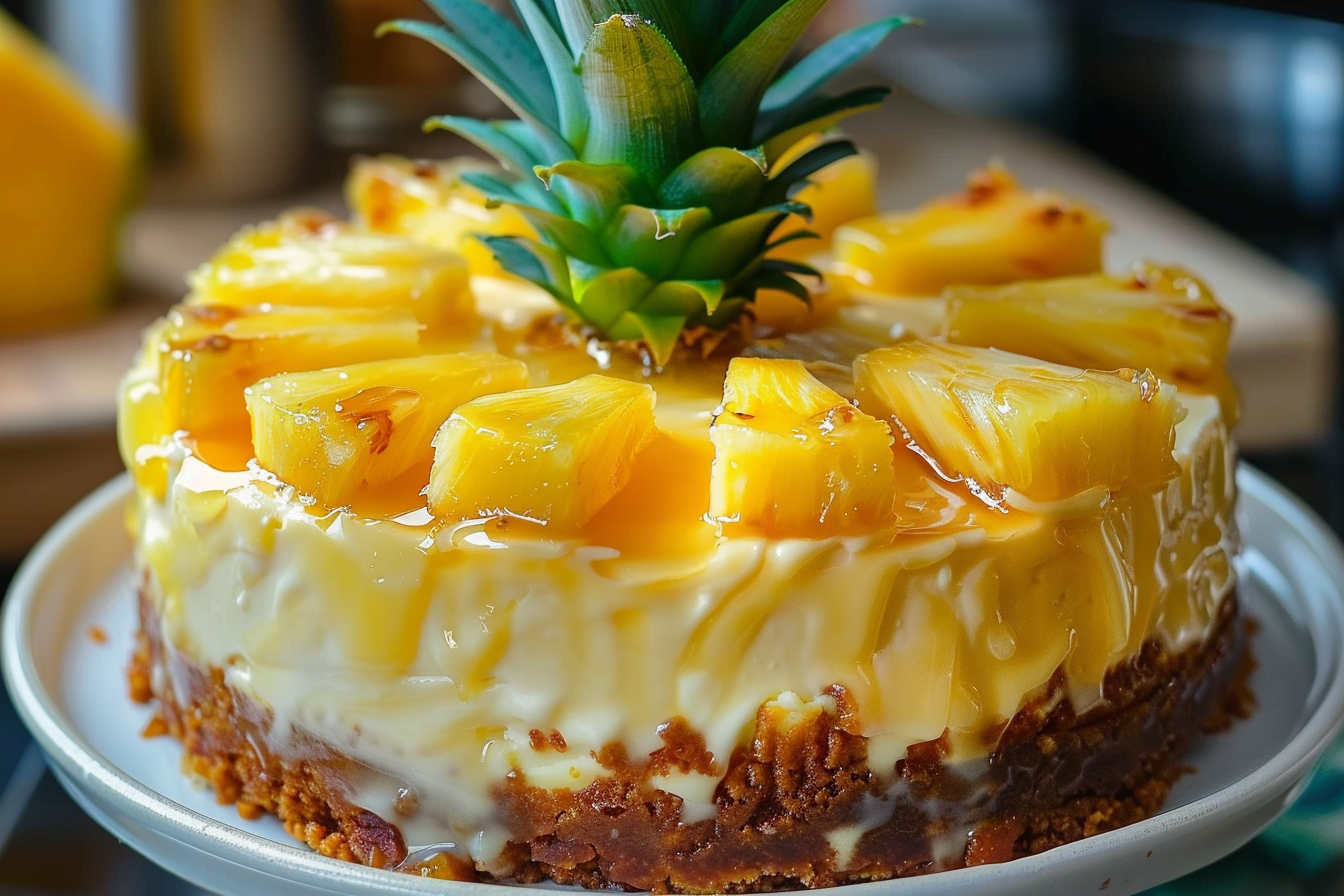 Pineapple Heaven Cheesecake