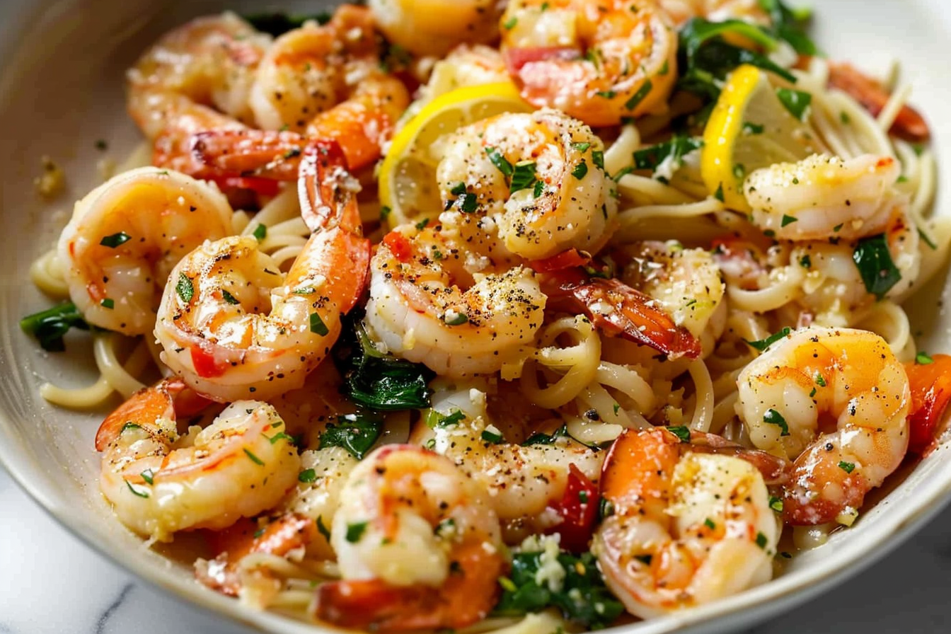 Garlic Lemon Shrimp