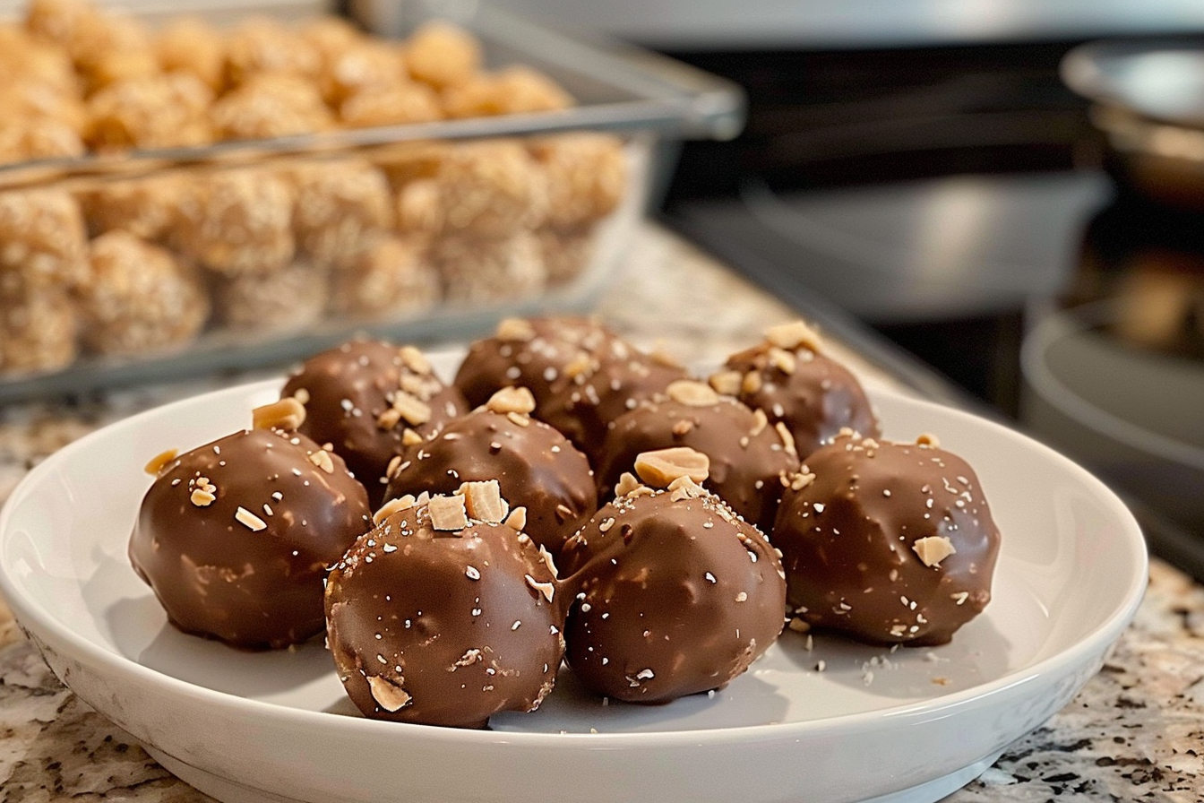 No-Bake Peanut Butter Balls