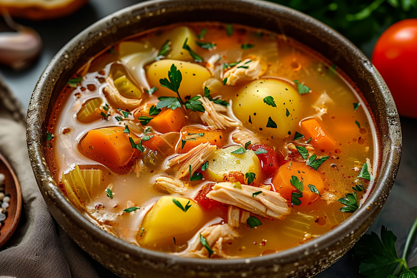 Healing Spanish Chicken Soup
