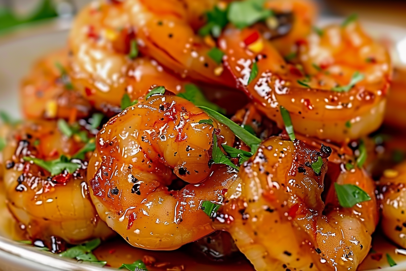 Crispy Honey-Glazed Shrimp