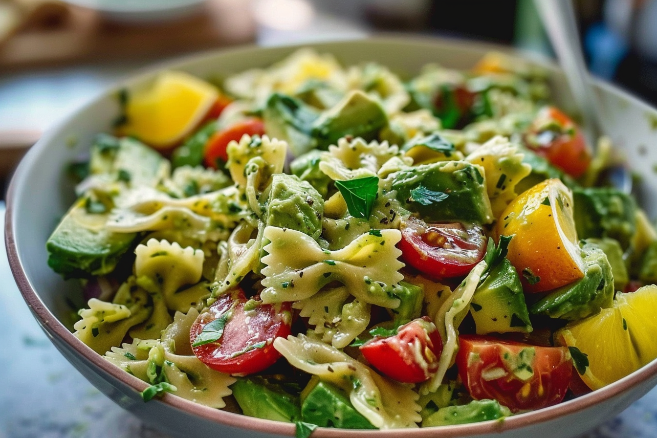 Avocado Pasta Salad