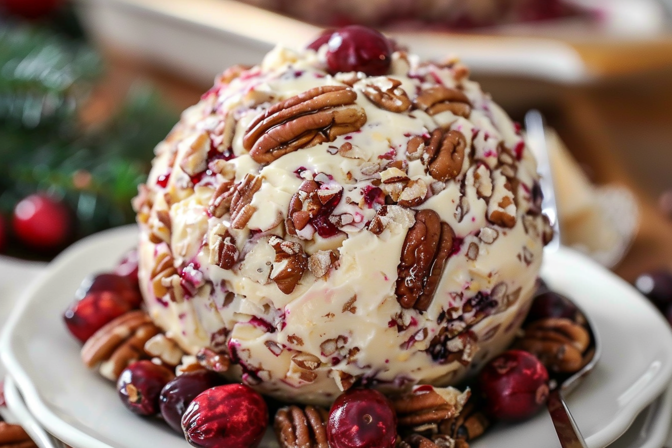 Cranberry Pecan Cheese Ball