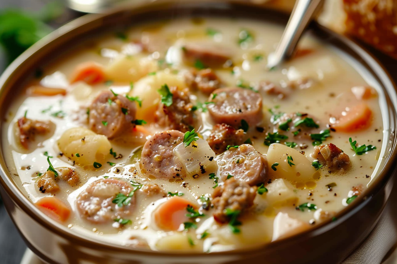 Creamy Italian Sausage Soup
